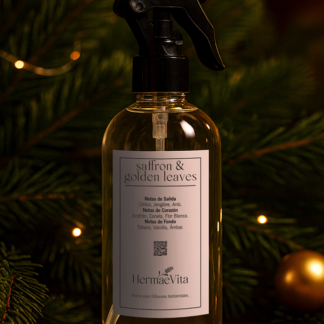 Saffron & Golden Leaves | Spray